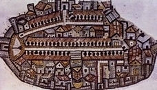 Jerusalem between the 4th and 6th centuries as seen by the Madaba mosaic