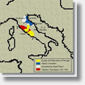 thumbnail to a view of the Pontifical States by the Carolingian era